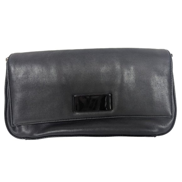 Vintage Mondani‎ New York Chic Shoulder Bag Black Medium Size Simulated Leather - Picture 2 of 7